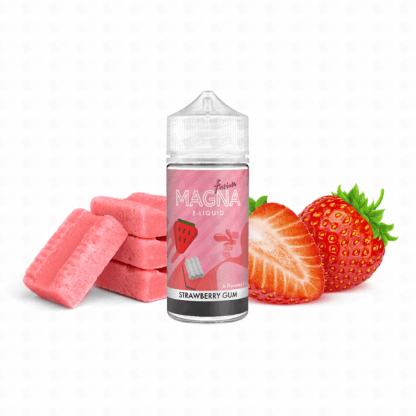 Líquido Magna Fusion Freebase - Strawberry Gum - 60ml