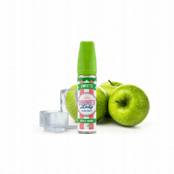 Líquido Dinner Lady Ice Freebase - Apple Sours