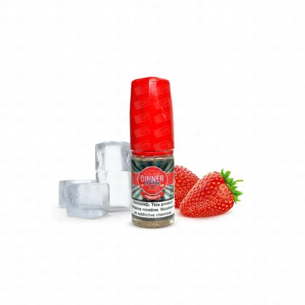 Líquido Dinner Lady NicSalt - Strawberry Ice