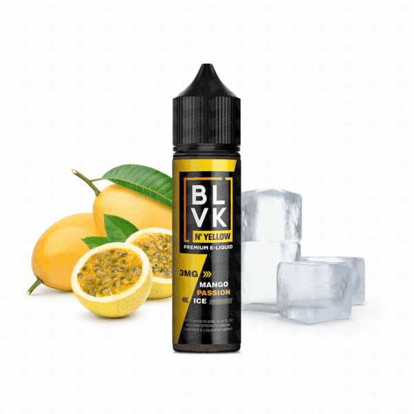 Líquido Blvk Yellow Freebase - Mango Passion Ice