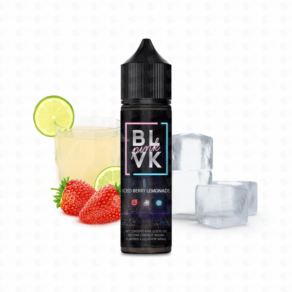 Líquido Blvk Pink Freebase - Iced Berry Lemonade