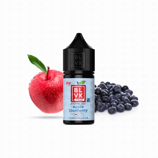 Líquido Blvk Fuji NicSalt - Apple Blueberry