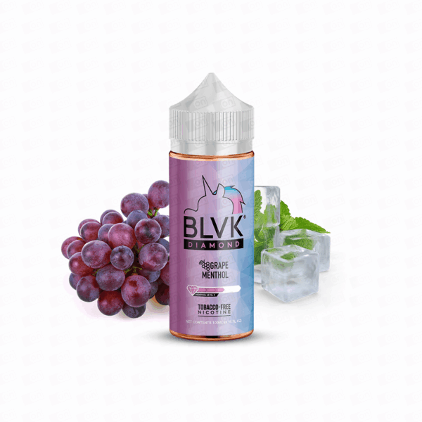 Líquido Blvk Diamond Freebase - Grape Menthol