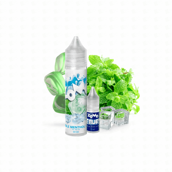 Líquido Zomo Iceburst Freebase - Halls Menthol Ice
