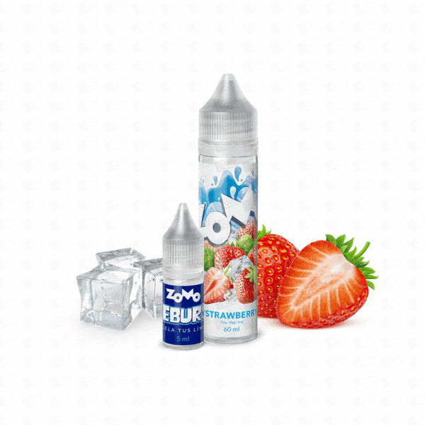 Líquido Zomo Iceburst Freebase - Strawberry Ice