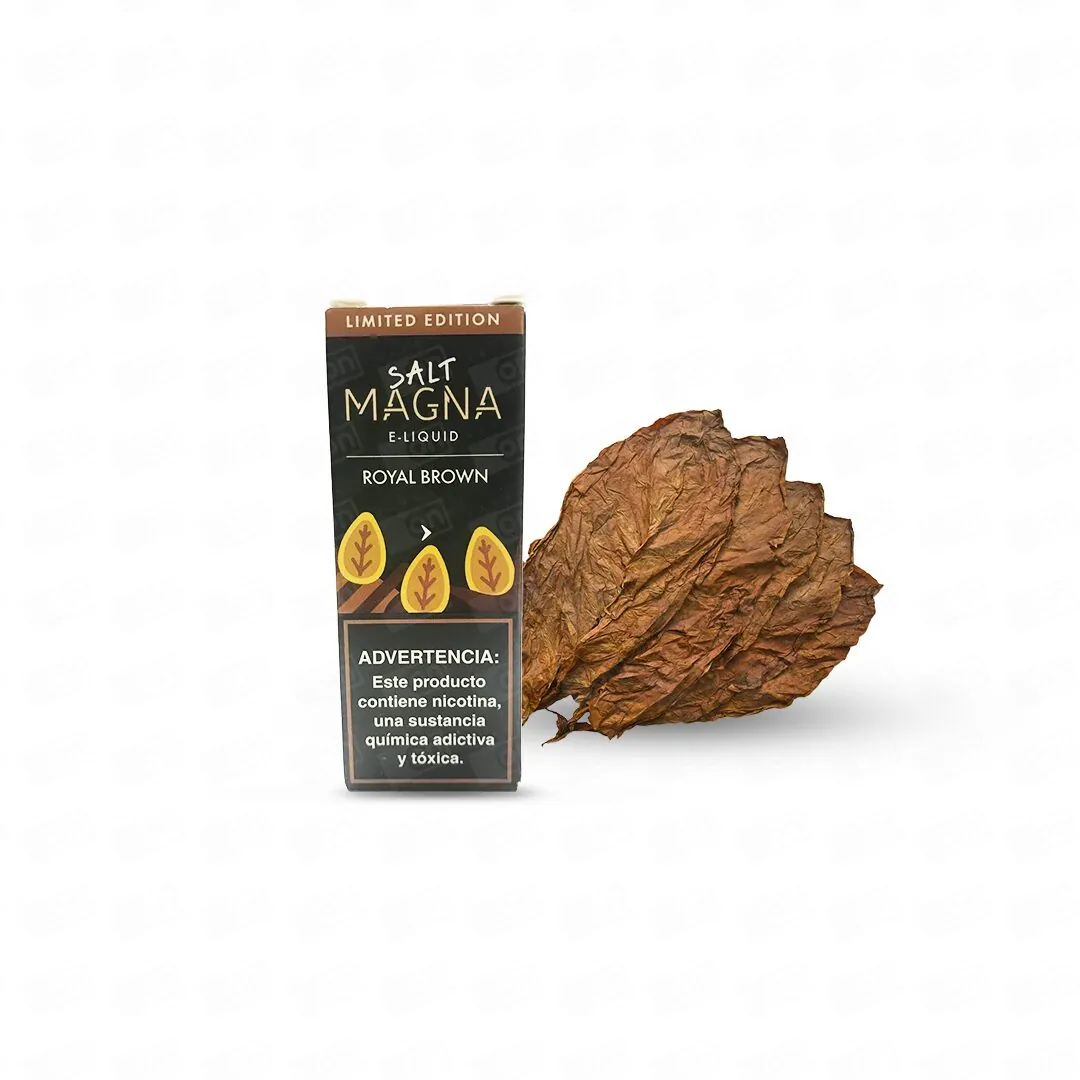 Líquido Magna Tobacco NicSalt - Royal Brown