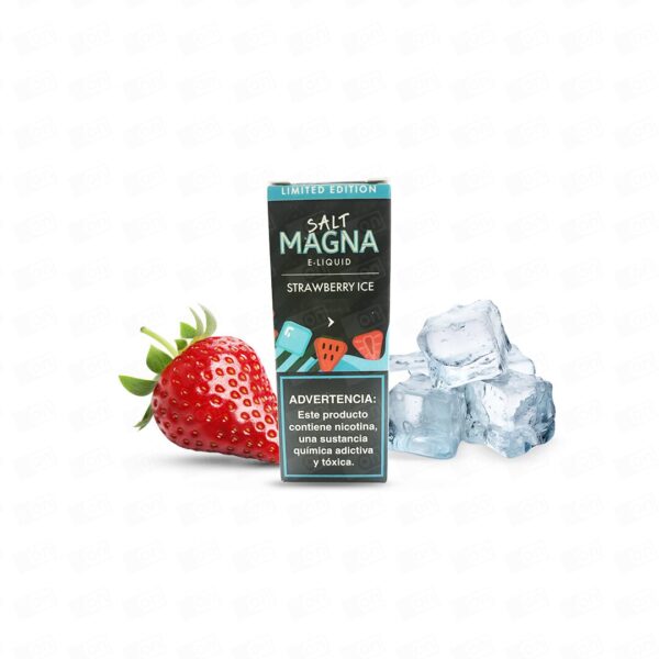 Líquido Magna Ice NicSalt - Strawberry Ice - Imagem 2
