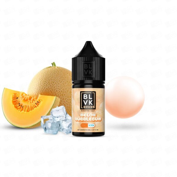 Líquido Blvk Bubba NicSalt - Melon Bubblegum 30ml