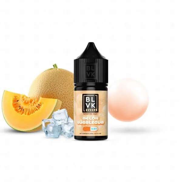 Líquido Blvk Bubba NicSalt - Melon Bubblegum 30ml