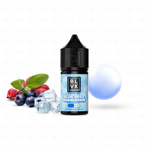 Líquido Blvk Bubba NicSalt - Blue Razz Bubblegum 30ml
