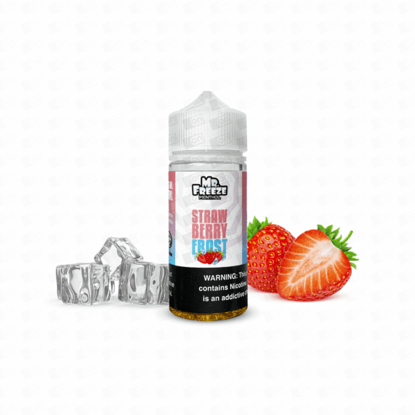 Líquido Mr Freeze Menthol Freebase - Strawberry Frost