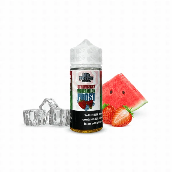 Líquido Mr Freeze Menthol Freebase - Strawberry Watermelon Frost