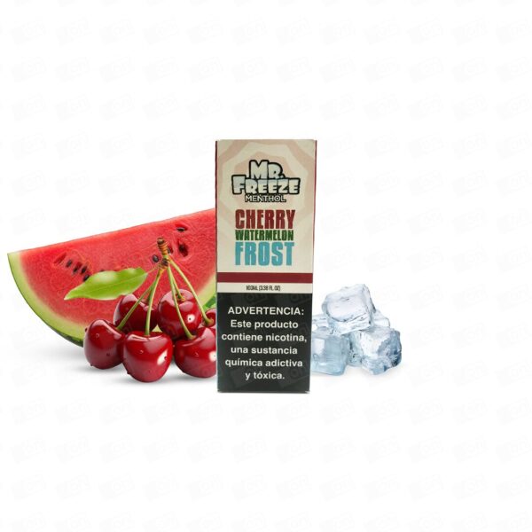 Líquido Mr Freeze Menthol Freebase - Cherry Watermelon Frost