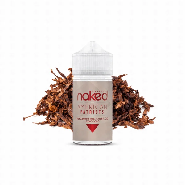 Líquido Naked 100 Tobacco Freebase - American Patriots