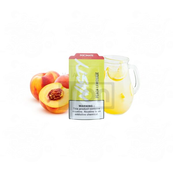 Líquido Nasty Podmate NicSalt - Peach Lemonade - Imagem 2