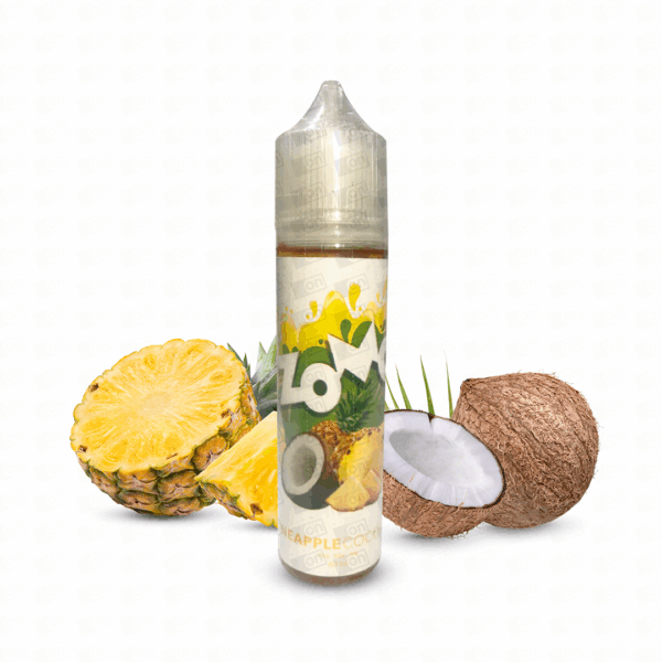 Líquido Zomo Freebase - 3mg - 60 ml - Pineapple Coconut - Imagem 5