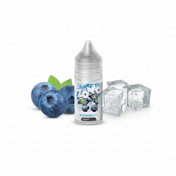 Líquido Zomo NicSalt IceBurst 50mg - Blueberry Ice - Imagem 2