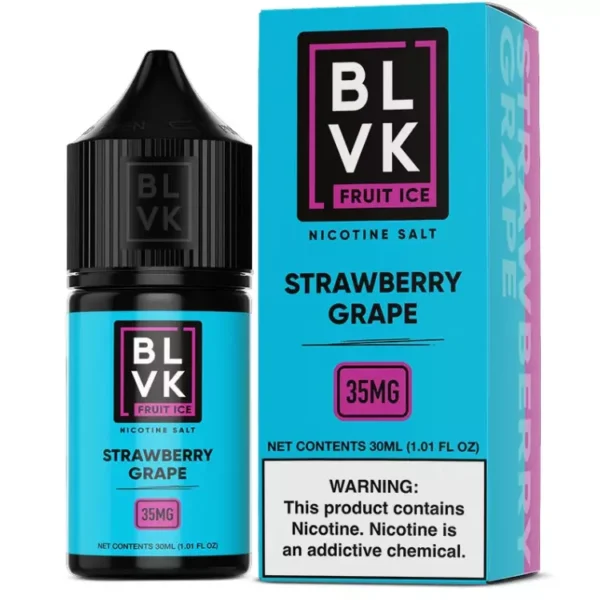 Líquido Blvk Fruit Ice NicSalt - Strawberry Grape
