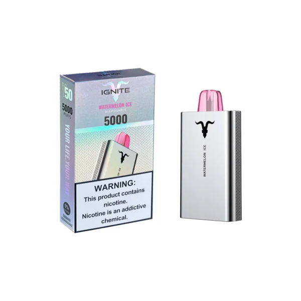 Pod Descartável Ignite V50 5000 Puffs - 5%