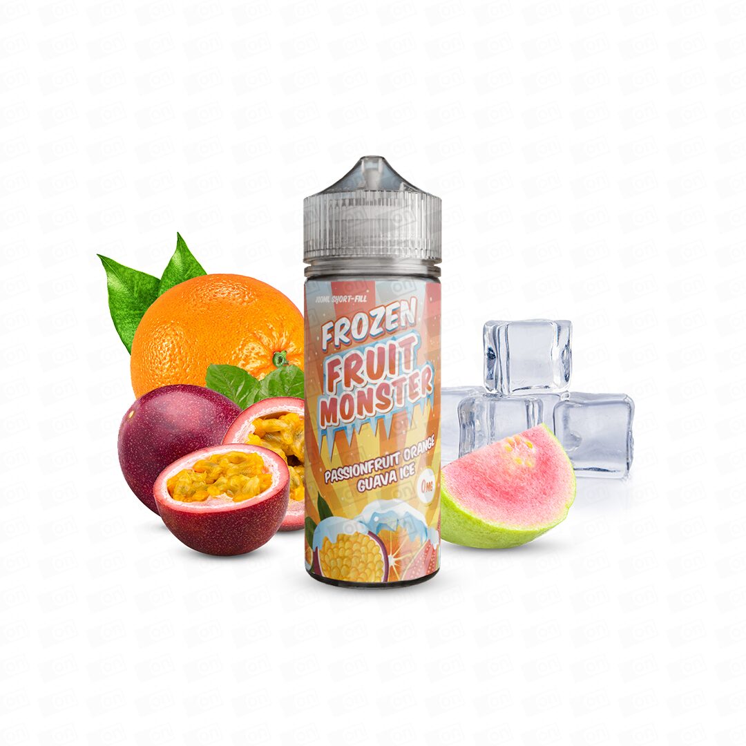 Líquido Vape Monster Freebase Frozen Fruit - Passionfruit Orange Guava Ice