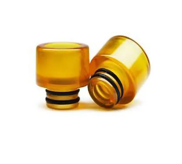 Drip Tip 510 (unidade) - Amarelo Transparente