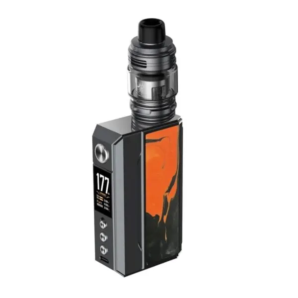 Voopoo Drag 4 Kit - Gun Metal + Tropical Orange