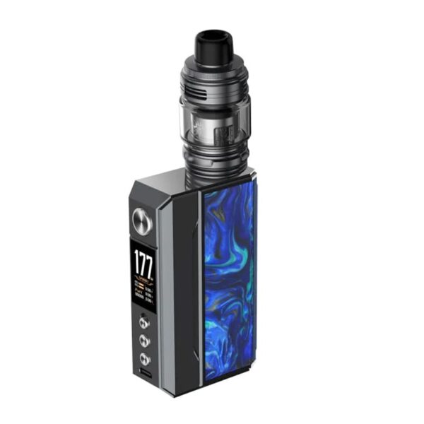 Voopoo Drag 4 Kit - Gun Metal + Ocean Blue