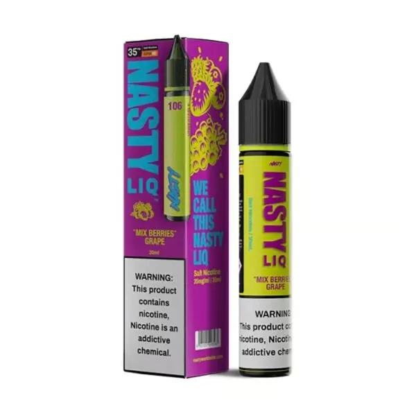 Líquido Nasty Liq NicSalt - Mix Berries Grape