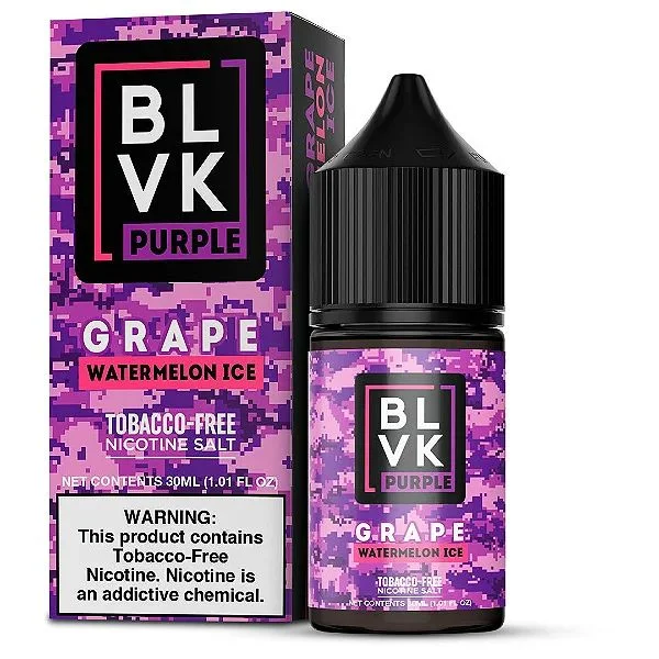 Líquido Blvk Purple NicSalt - Grape Watermelon Ice