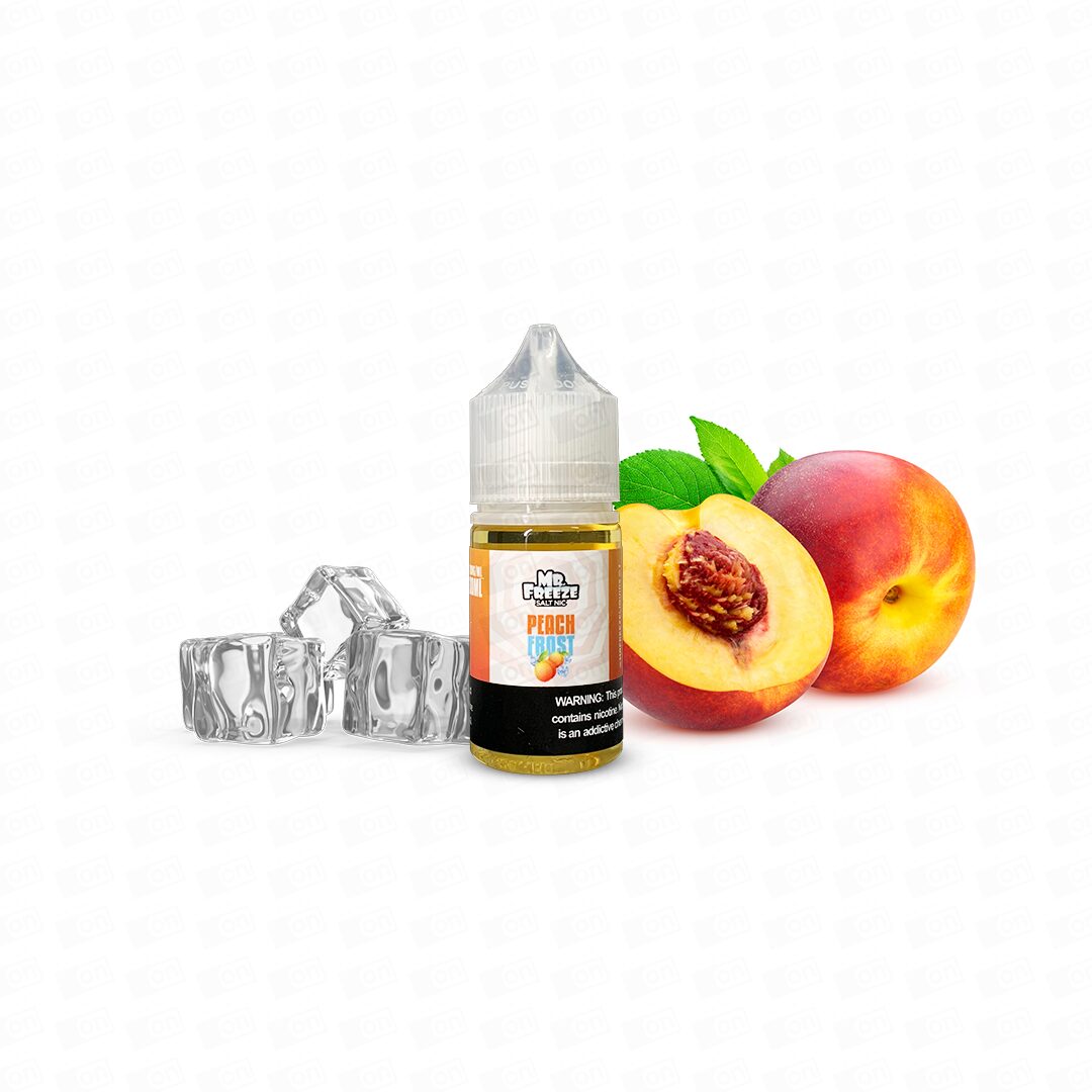Líquido Mr Freeze NicSalt - Peach Frost