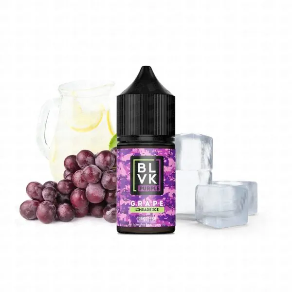 Líquido Blvk Purple NicSalt - Grape Limeade Ice