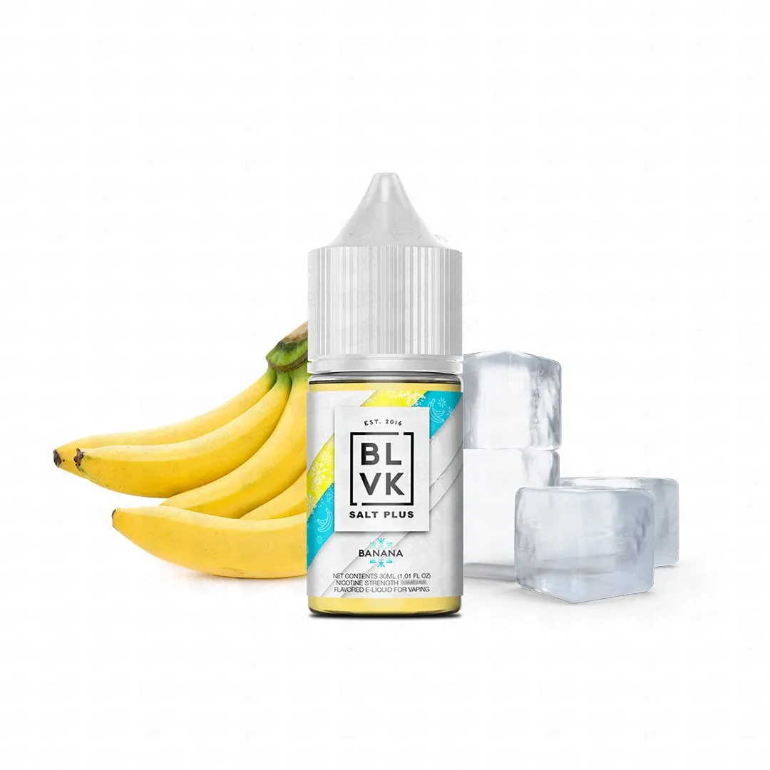 Líquido Blvk Plus NicSalt - Banana