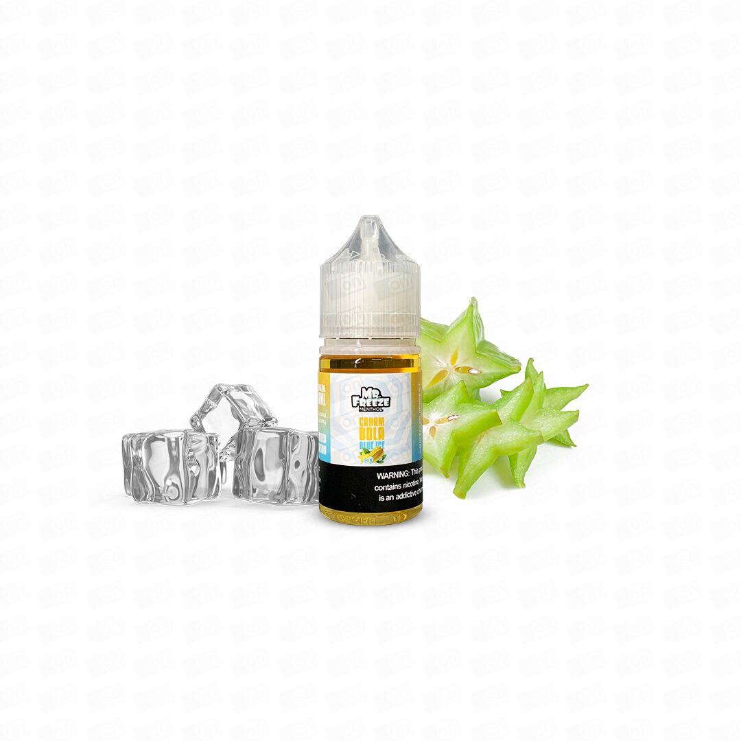 Líquido Mr Freeze Menthol NicSalt - Carambola Blue Ice