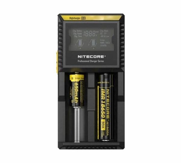 Carregador de Bateria - Nitecore - 2 Baterias - D2 EU