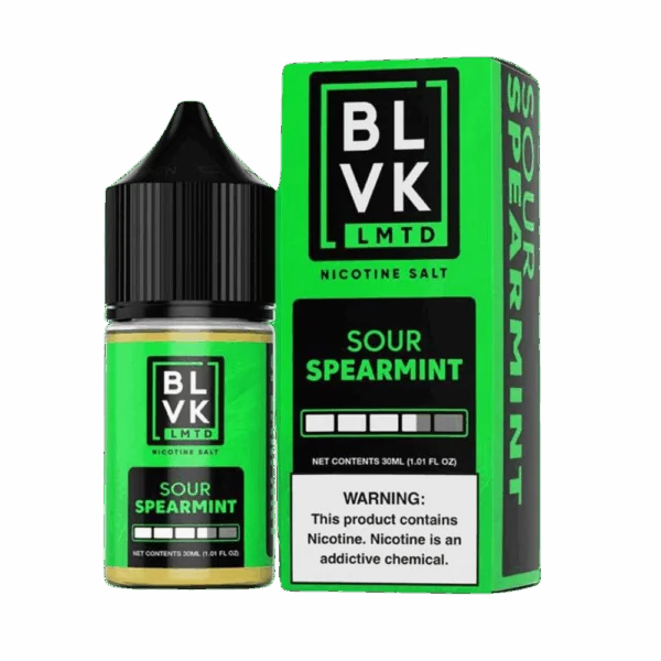 Líquido Blvk LMTD NicSalt - Sour Spearmint