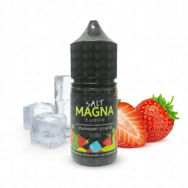 Líquido Magna Sour NicSalt - Strawberry Sour Ice - Imagem 3