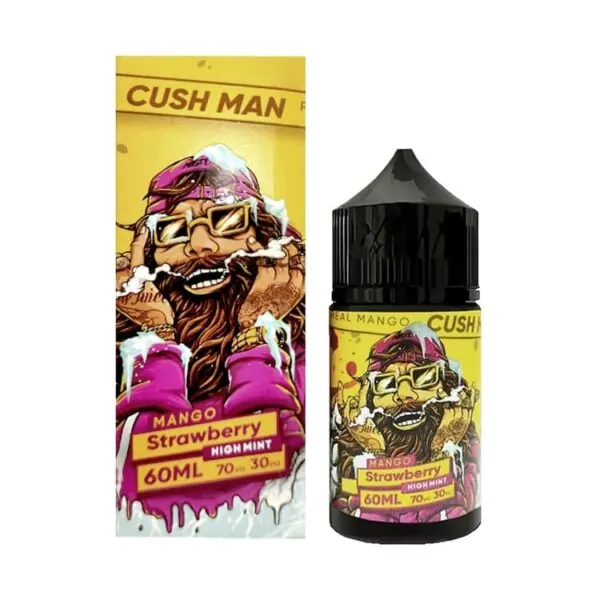 Líquido Nasty High Mint NicSalt - Cush Man Strawberry