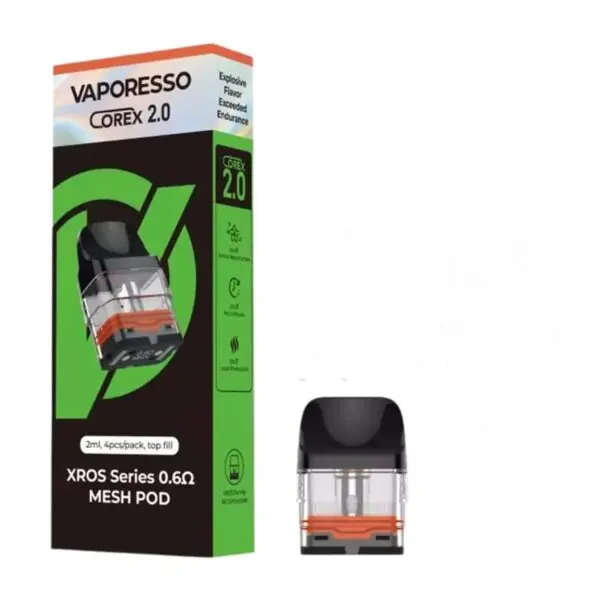 Coil Cartucho Vaporesso Xros Series Corex (Unidade) 2ml - 0.6