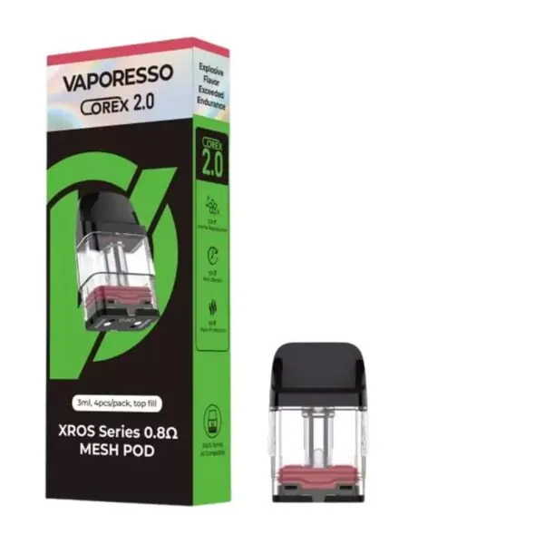 Coil Cartucho Vaporesso Xros Series (Unidade) 3ml - 0.8 ohm