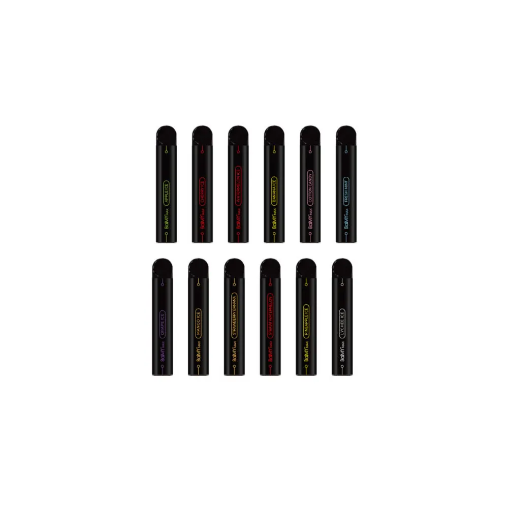 Pod Descartável Balmy Max 1500 Puffs - 5% (NÃO TEM TROCA)