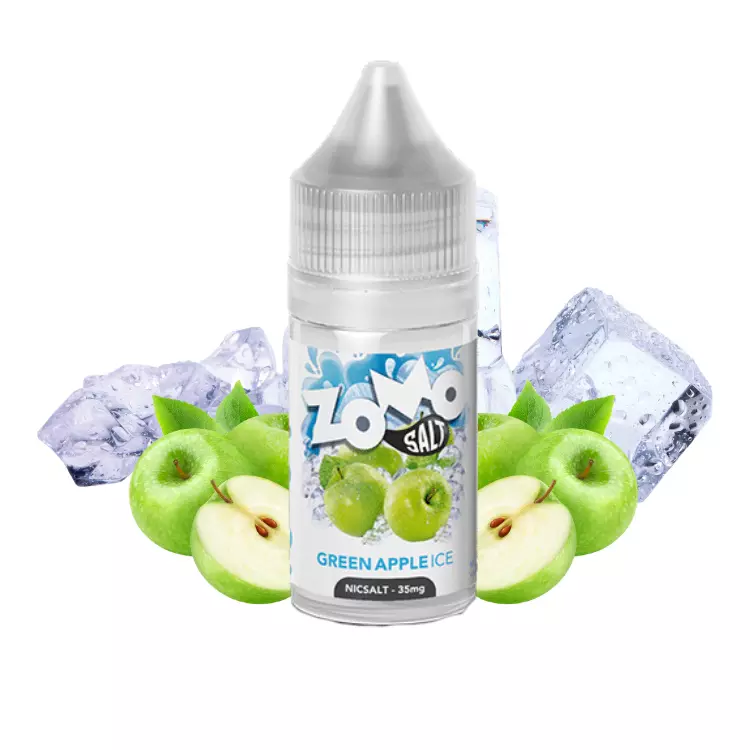 Líquido Zomo NicSalt IceBurst - Green Apple Ice