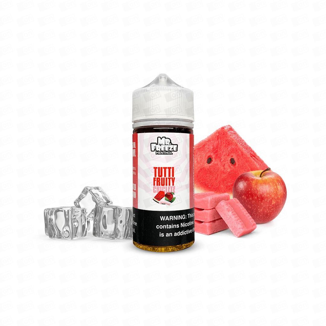 Líquido Mr Freeze Menthol Freebase - Tutti Fruity Chiclete