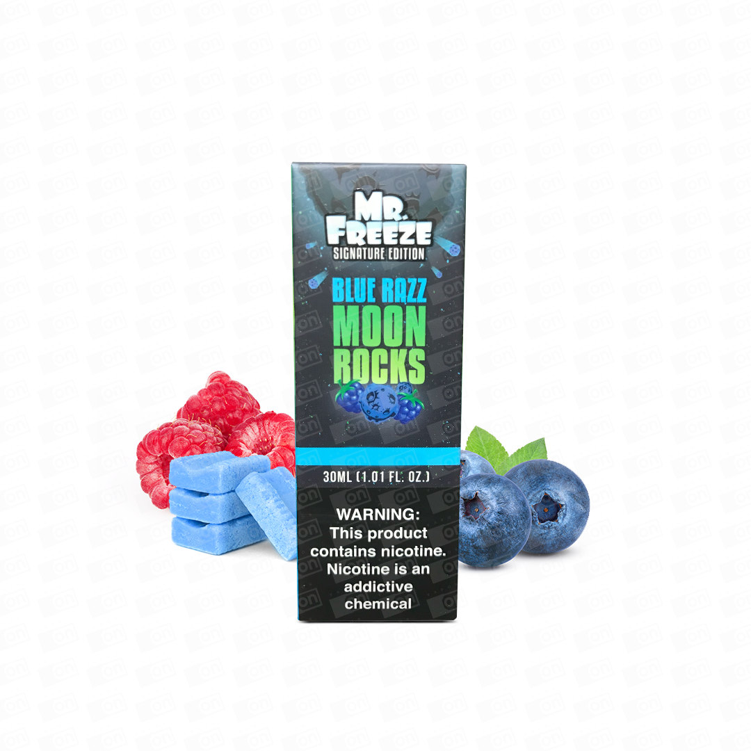 Líquido Mr Freeze NicSalt - Blue Razz Moon Rocks