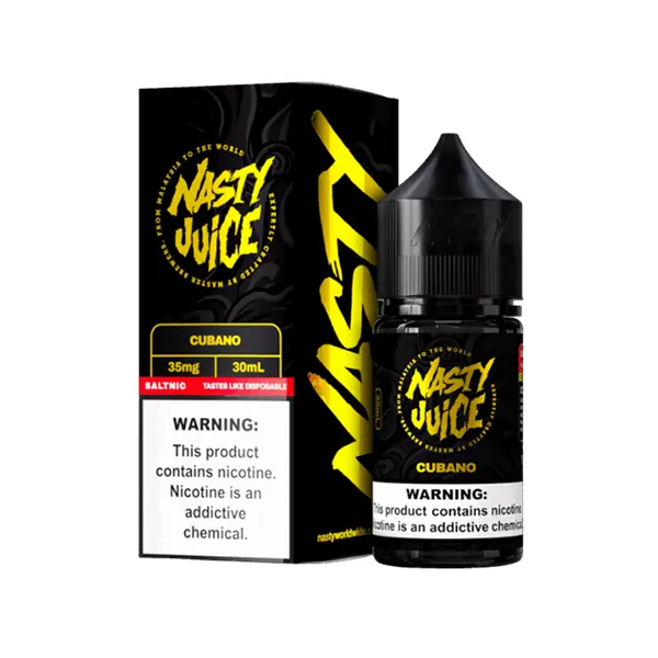 Líquido Nasty Tobacco NicSalt - Cubano