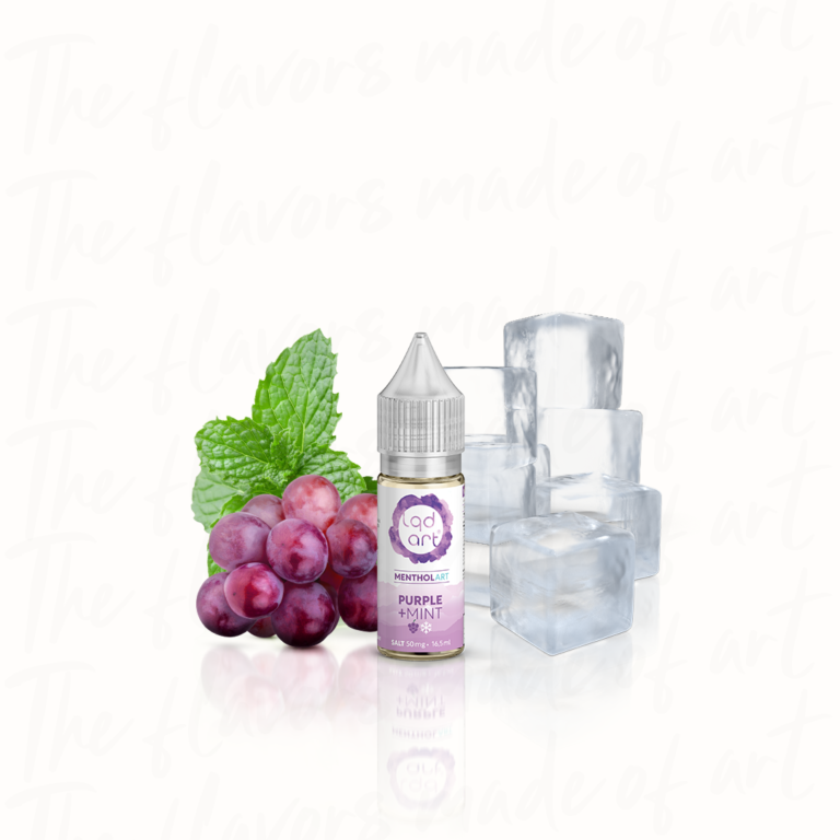 Líquido LQD Art NicSalt Menthol - Purple Mint