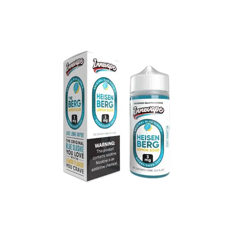 Líquido InneVape Freebase - Heisenberg Lemon Sour Menthol