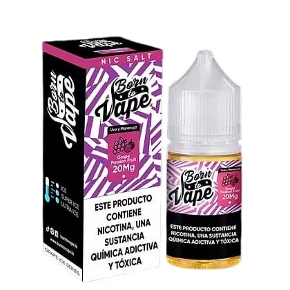 Líquido Born to Vape NicSalt - Dragon Fruit Grape