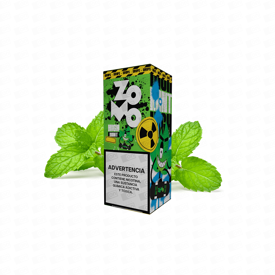 Líquido Zomo Drops Freebase - High Mint