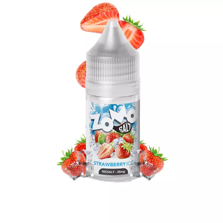Líquido Zomo NicSalt IceBurst - Strawberry Ice